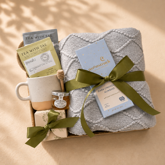Sage Green Gift Box | Cozy Gift for Her