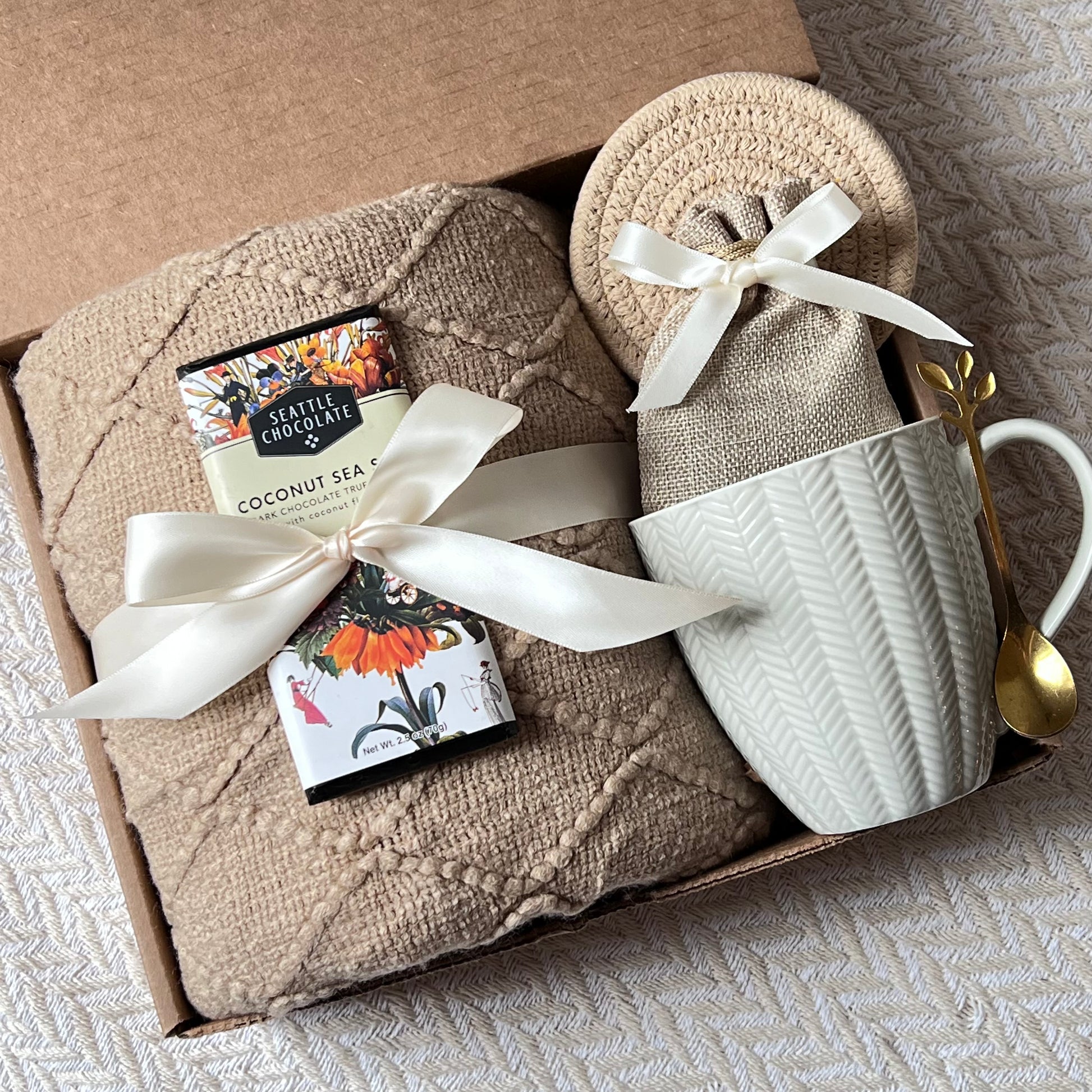 Gift Box for Women, Hygge Gift, Care Package for Her, Gift for